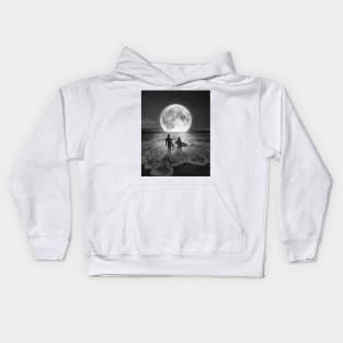 To The Moon And Back Kids Hoodie